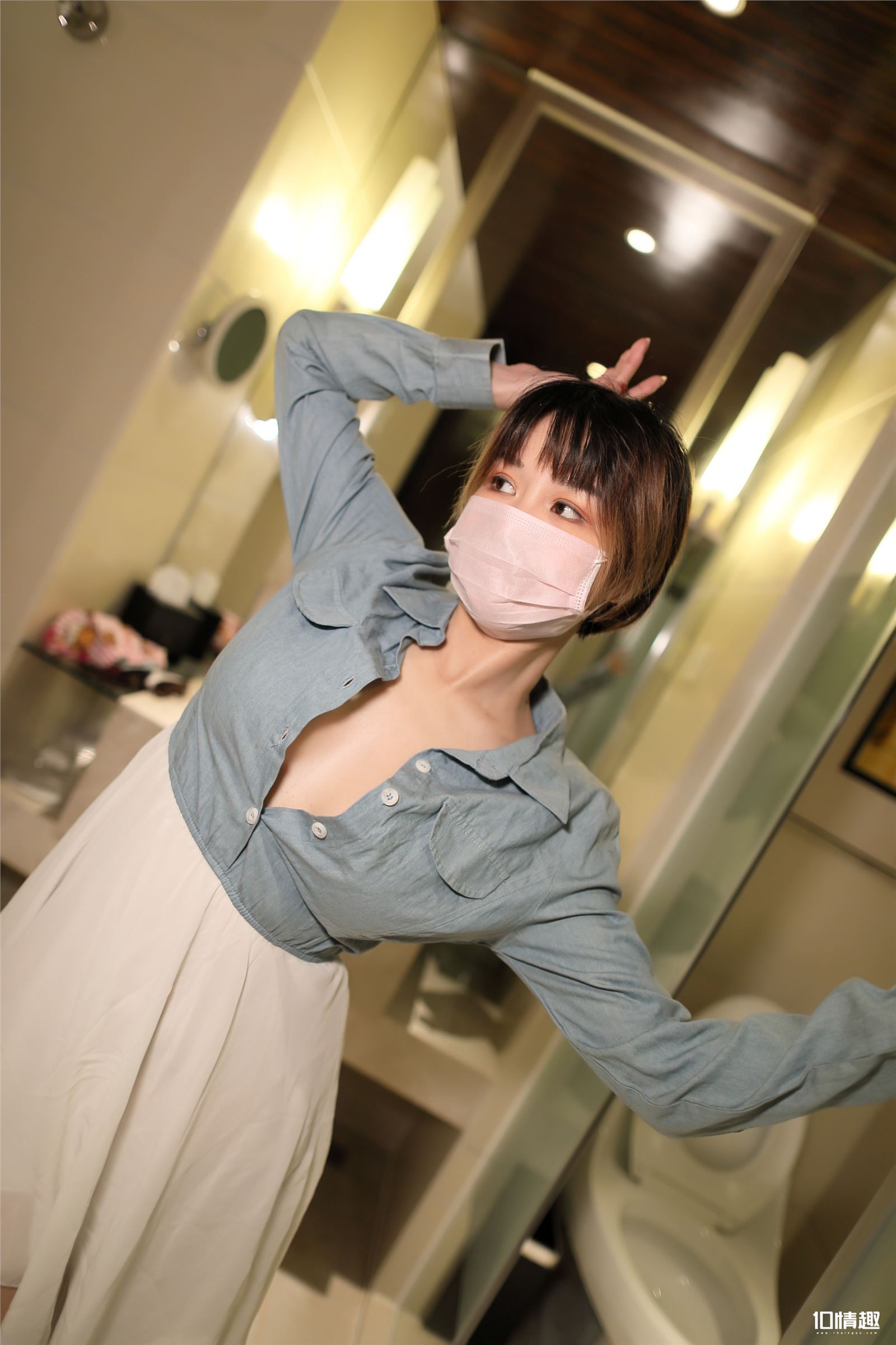 [ROSI写真] 口罩系列 2018.05.23 NO.710